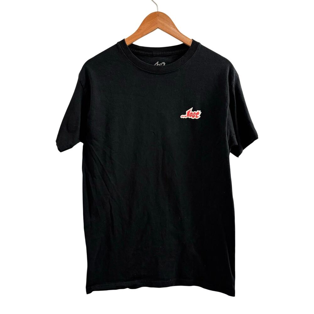 Black Lost SkateBoard Tee